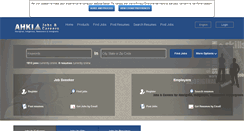 Desktop Screenshot of ahkijobs.com